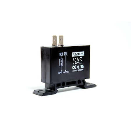 Crouzet Delay On Make SS Timer, 10 Seconds Adjustable, 0.7A, 110 VAC/DC SASP10S110AD